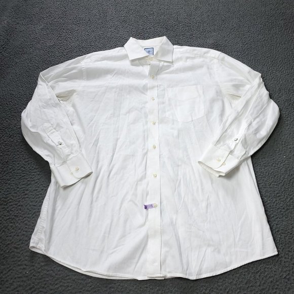 Tommy Hilfiger Ithaca Button Shirt Long Sleeve White Mens L Large - Picture 1 of 9